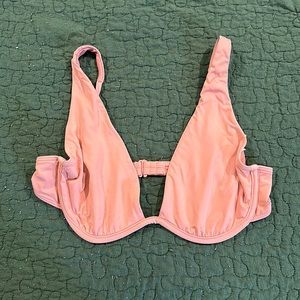 Orange Roxy Underwire Bikini Top